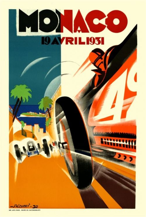 Monaco - car racing - Robert Falcucci (1930)