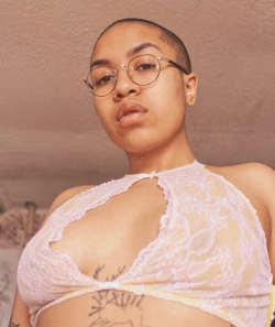 uyesurana:  Powerful &amp; sweet, @the_childlike_empress stuns in our Myrtle Halter Bralette. This style is exclusively available at Calligramme.