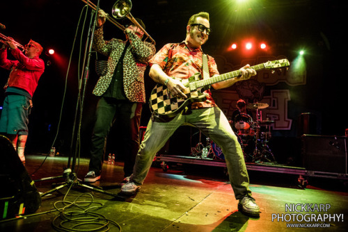 Reel Big Fish at Playstation Theater in NYC on 1/18/17.www.nickkarp.com