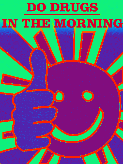 rainbowhands:  wake n’ bake.