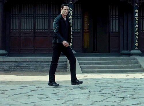 Keanu Reeves as Donaka Mark in Man of Tai Chi (2013) dir. Keanu Reeves