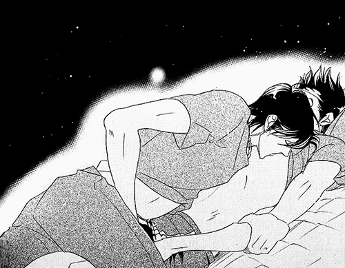 Edi's reading yaoi