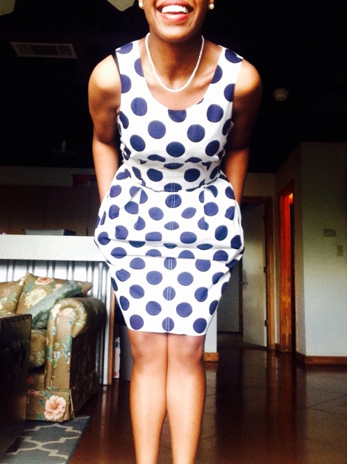 prepintegrity:  thattexasbelle:  “You can’t have a bad day in polka dots.” -Anna Kendrick  You’re so cute!!