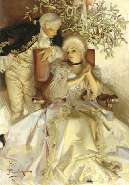Joseph Christian Leyendecker, The Courtship