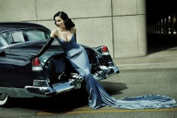 suicideblonde:  Dita Von Teese photographed