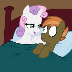 Askbuttonsmom:  Mrs. Mash, Button Just Slept With Sweetie Belle. O____E ………Please