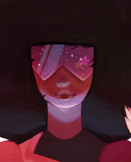 chartot:  Another potential print! I finished watching through steven universe just recently, and i just had to paint these three :V