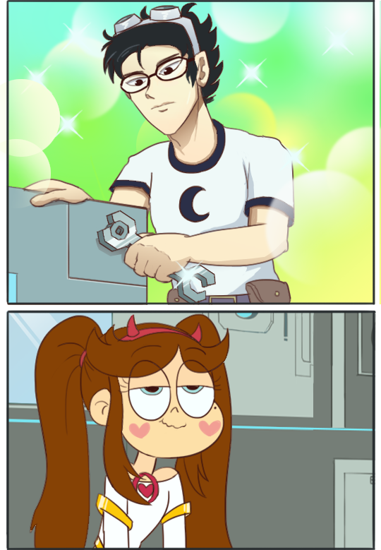 marionette-j2x: Might as well join on this fun :3 Headcanon for the Mark-senpai’s SVTFOE Metaverse: Connor Sinclair (Nova’s Best Friend) is the Starco Ship’s Main Mechanical/Electrical Engineer, Computer Encoder, and Hacker. Acceptable??? Elizabeth