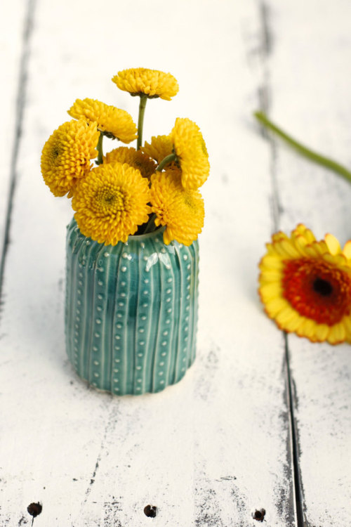 sosuperawesome:Porcelain Cacti, Dishes and Vases by Pottery and Tile on EtsyMore Ceramics PostsFollo