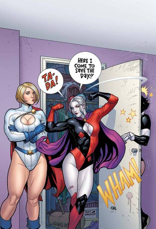 Sex dcuniversepresents:Harley Quinn and Power pictures
