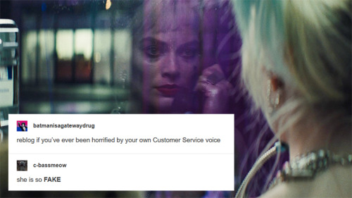 birds of prey + text posts  (harley edition)4/?