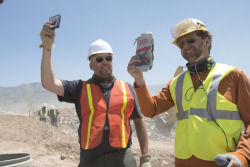 fangamer:  polygondotcom:  E.T. cartridges found in infamous Atari landfill Evidently, Atari did bury its biggest mistake in the New Mexico desert. Excavators have found copies of the 1982 Atari 2600 cartridge E.T. The Extra-Terrestrial — a notorious