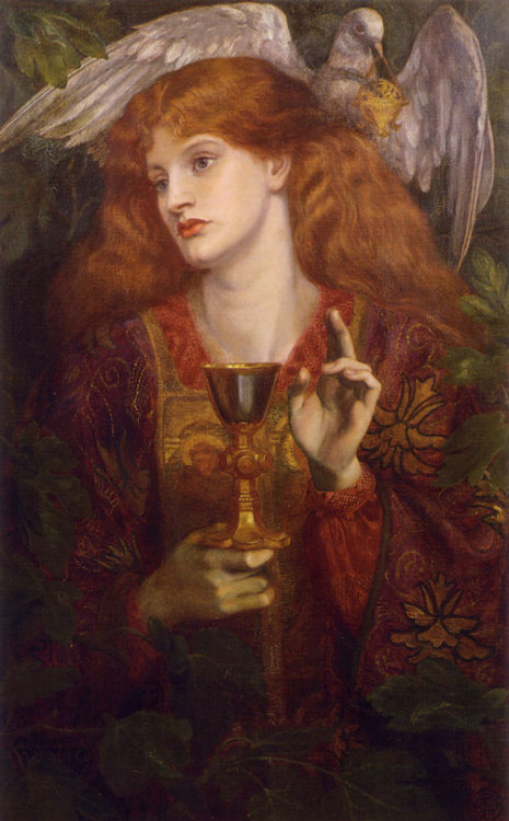 The Damsel of the Sanct Grael by Dante Gabriel Rossetti