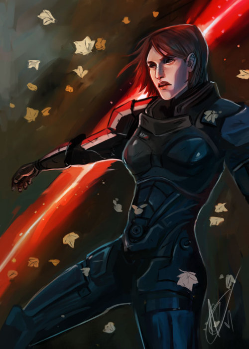 annafitz:All my Mass Effect art (so far)  megapost! Mass Effect saved my life, you guys. If I h