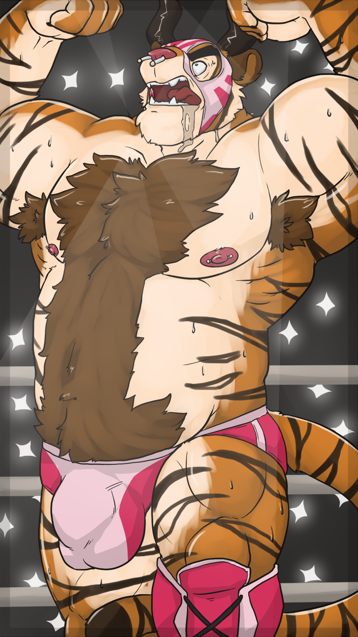 leydon-the-hyena:  THE CHAMPION! -  by AMWULF  