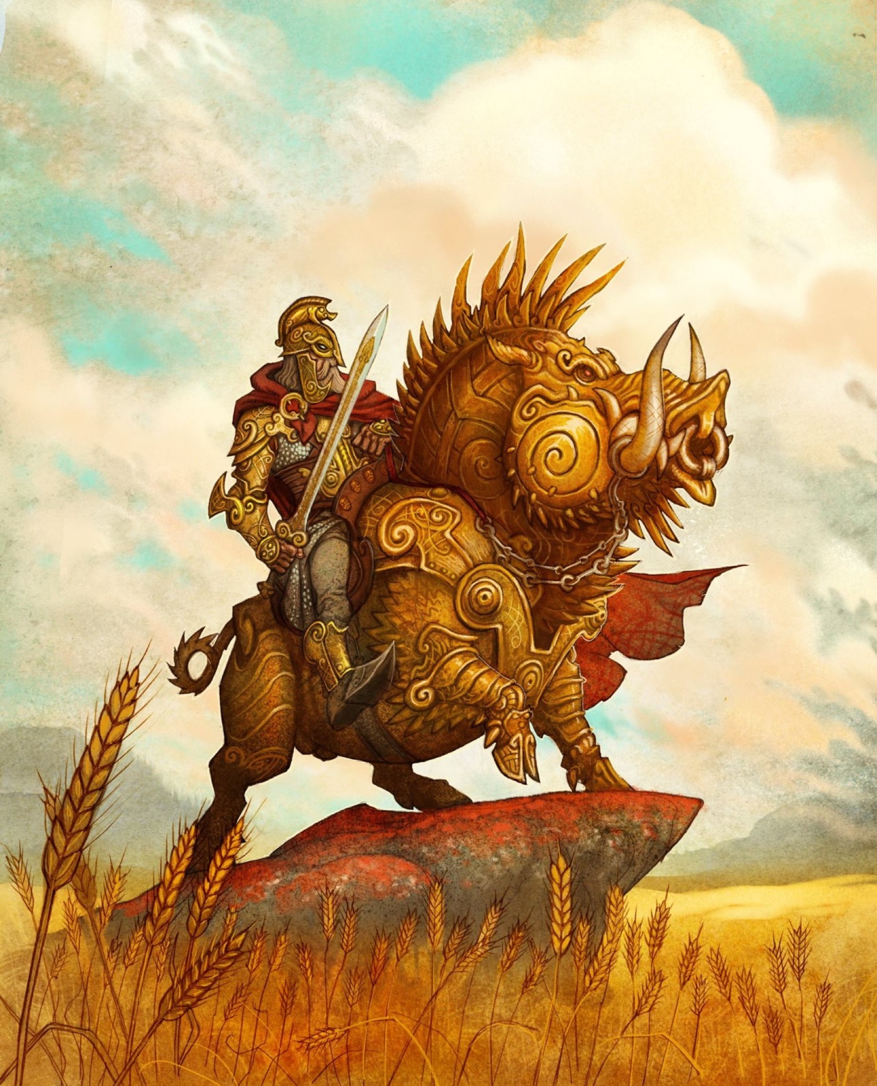 photo Freyr Norse Mythology Art freyr freyja