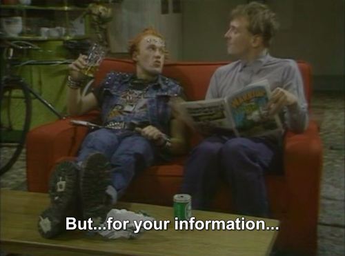 30 reasons why I feel deeply identified with Rick from The Young Ones (3)