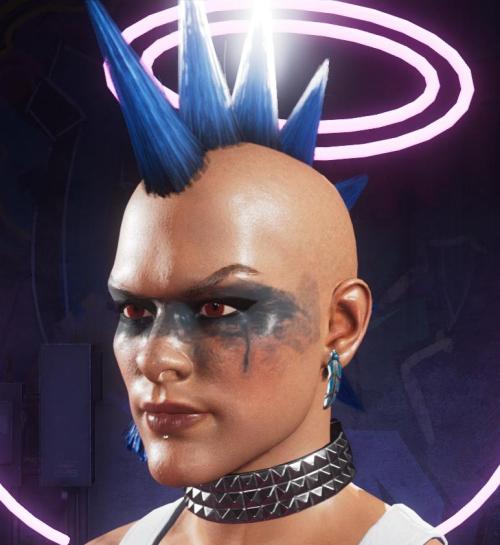 Junker Queen from Overwatch 2 in the Saints Row Boss Factory. I wish I could combine both hairstyles