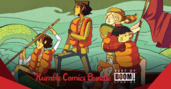 humblebundle:  The Humble Comics Bundle: Best of BOOM!Big bada BOOM! This bundle from our friends at BOOM! Studios collects some of the best comics they’ve ever published. No matter which title you pick first, you can’t go wrong.  Steven Universe