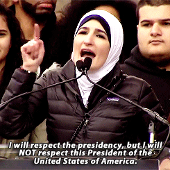 weslehgibbins:Linda Sarsour speaks at the Women’s March on Washington - January 21, 2017