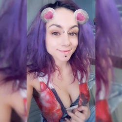 TOO CUTE 4 THIS WORLD #canadian #punkycolor #piercings #camlife #cammodel #webcammodel #purplehair #o0pepper0o #alt #cutegirls #kawaii