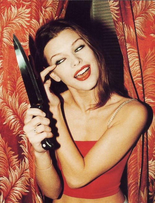 hellyeahhorrormovies: Milla Jovovich