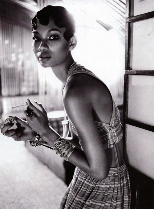 worldwidefashion: ‘THE BLACKALLURE’ Ajak Deng, Aminata Niaria, Arlenis Sosa, Chanel Iman