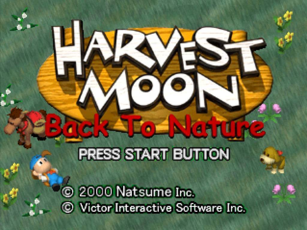 Harvest Moon: Connect to a New Land But for me Back to Nature still the best harvest
