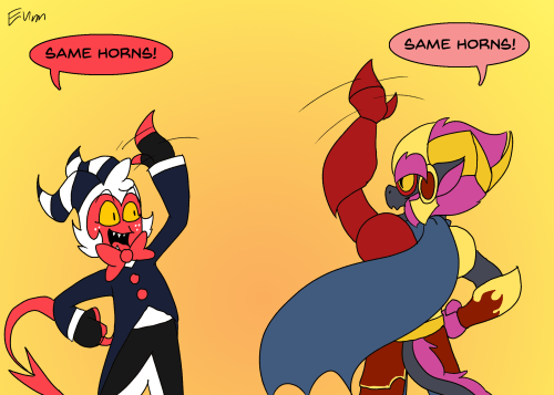 9OOC: I Just Realized That Moxxie And My OC Flare Have The Exact Same Horns....)
