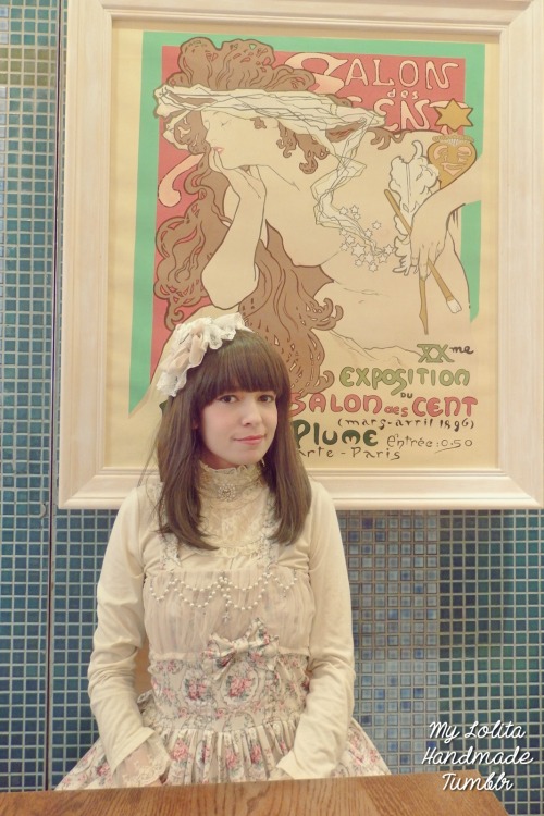 mylolitahandmade: JSK, headdress: handmadeblouse: Axes femmebag: IWshoes: bodylineYesterday I went t