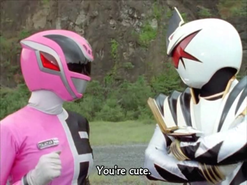 Instant ship.From Tokusou Sentai Dekaranger VS Abaranger, 2005.