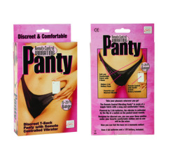 Wireless Remote Vibrating Panties Awesome Product For Couples. One Wears The Panties