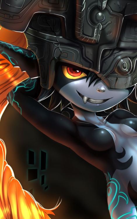 shadbase:  Brand New Midna post up on Shagbase based on her new more sleek design from Hyrule Warriors.  my love~ <3 u <3