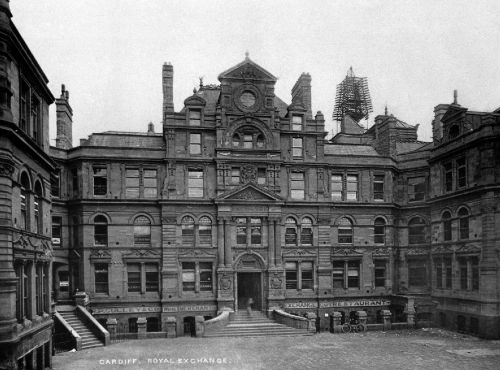 The Cardiff Coal Exchange (Est.1883) - Once at the centre of the global coal trade, the exchange det