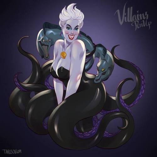 Porn pinuparena:    “Disney Villains Pin-Ups” photos