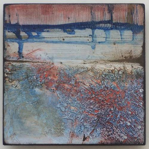 Elisabeth Couloigner - 20x20 cm - Autres Lieux 60 - L'ivre de matières