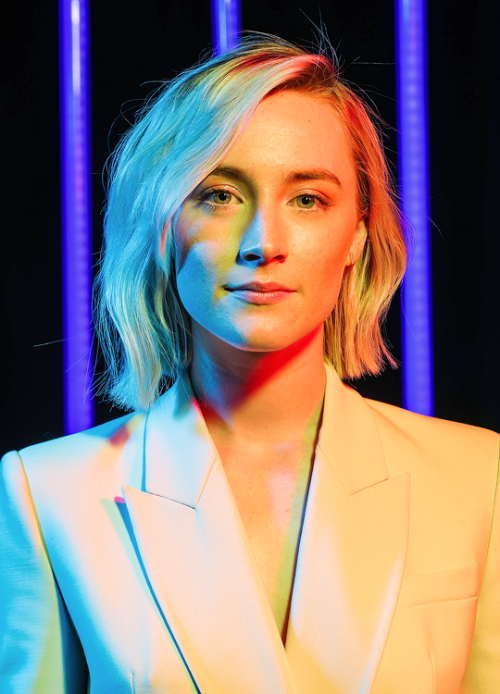 saoirseronandaily: Saoirse Ronan photographed by Mamadi Doumbouya at the Tribeca Film Festival (2018