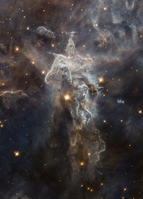 A star-forming nebula in Carina. Credit: NASA, ESA, M. Livio and the Hubble 20th Anniversary Team (S