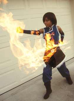 princessharumi:A long time cosplay dream finally came true for me, also the first of 2015 ! I’m the Avatar, you gotta deal with it !!