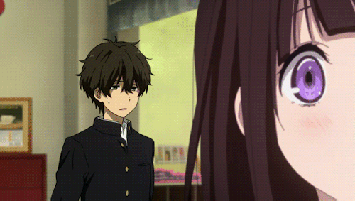 my gifs hyouka | Tumblr