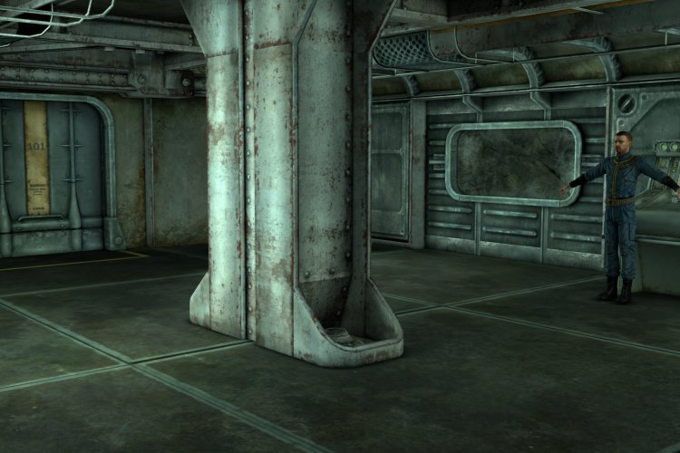 Fallout 3 Set Pieces - Vault 101 - RELEASE