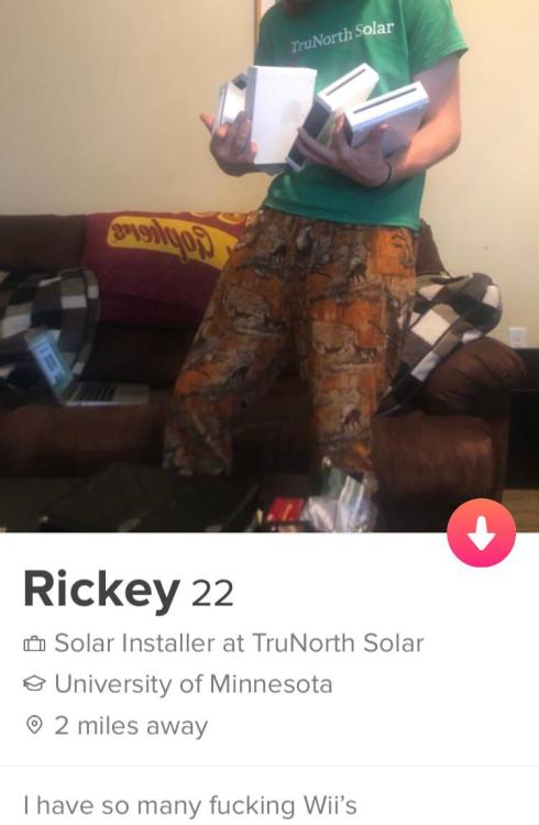 tinderventure:  Why does Rickey have so many fucking wii’s