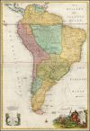 South America, 1710
The term Ethiopic Ocean, derived from Ethiopia, was applied to the southern Atlantic as late as the mid-19th century.
More old maps of South America >>