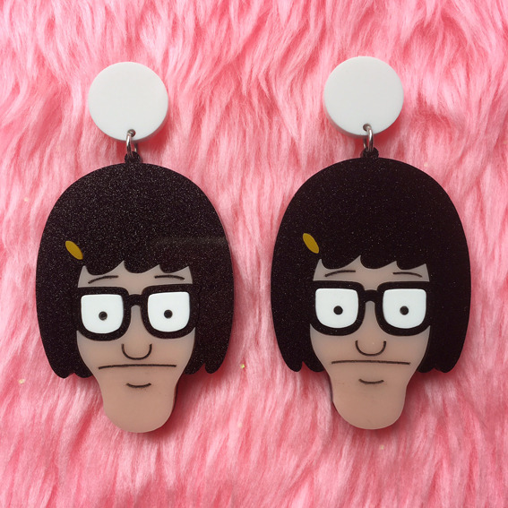 Uhhhhhhhhhhhhhhh Tina Belcher Earrings - Depop