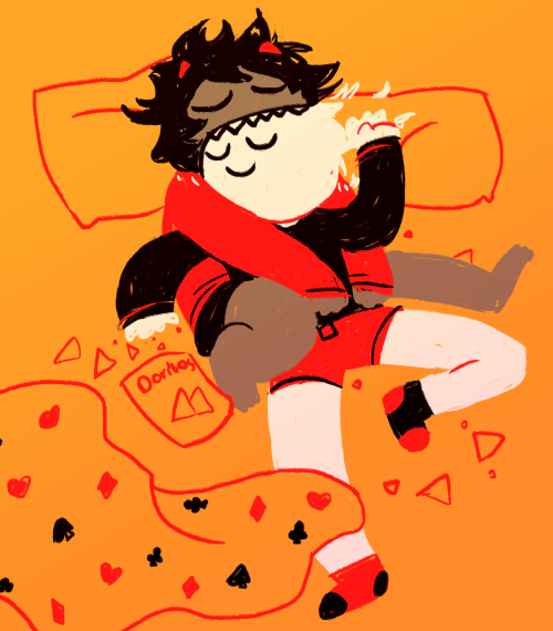 turns out the real reason daves bald is because karkat keeps chewing off all his hair while they sle