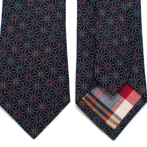 generalknot:Up close on our New Indigo Stain Glass Collection. Available in Necktie, Bow & Pocke