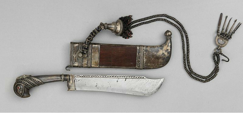 art-of-swords:  Pichangatti Knife Dated: 19th century Culture: Indian, Curg Medium: