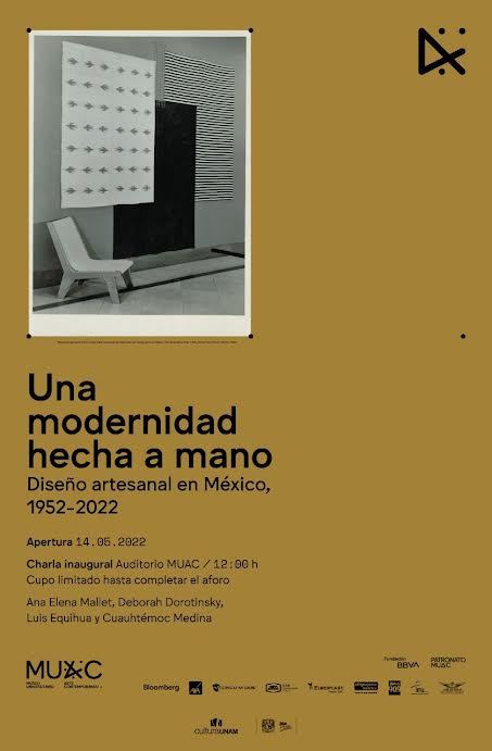 “Una modernidad hecha a mano - Diseño artesanal en México”, 1952-2022