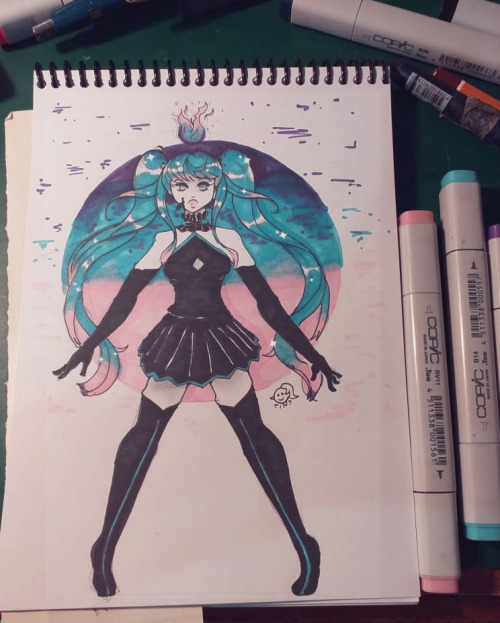 I made a Ghost Rule Miku cause Quarentine made me go back in time
