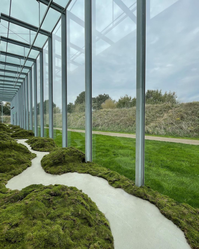 XXX lionfloss:Moss walkway for Cartier by STUDIO photo